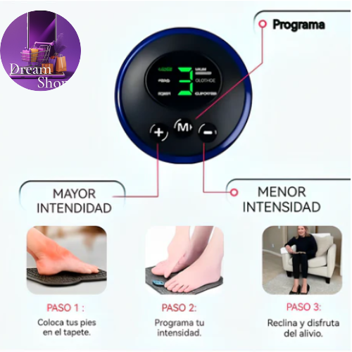 👣 VitaCalm Masajeador De Pies Eléctrico. Relajación, Circulación y Alivio en Casa 🦶
