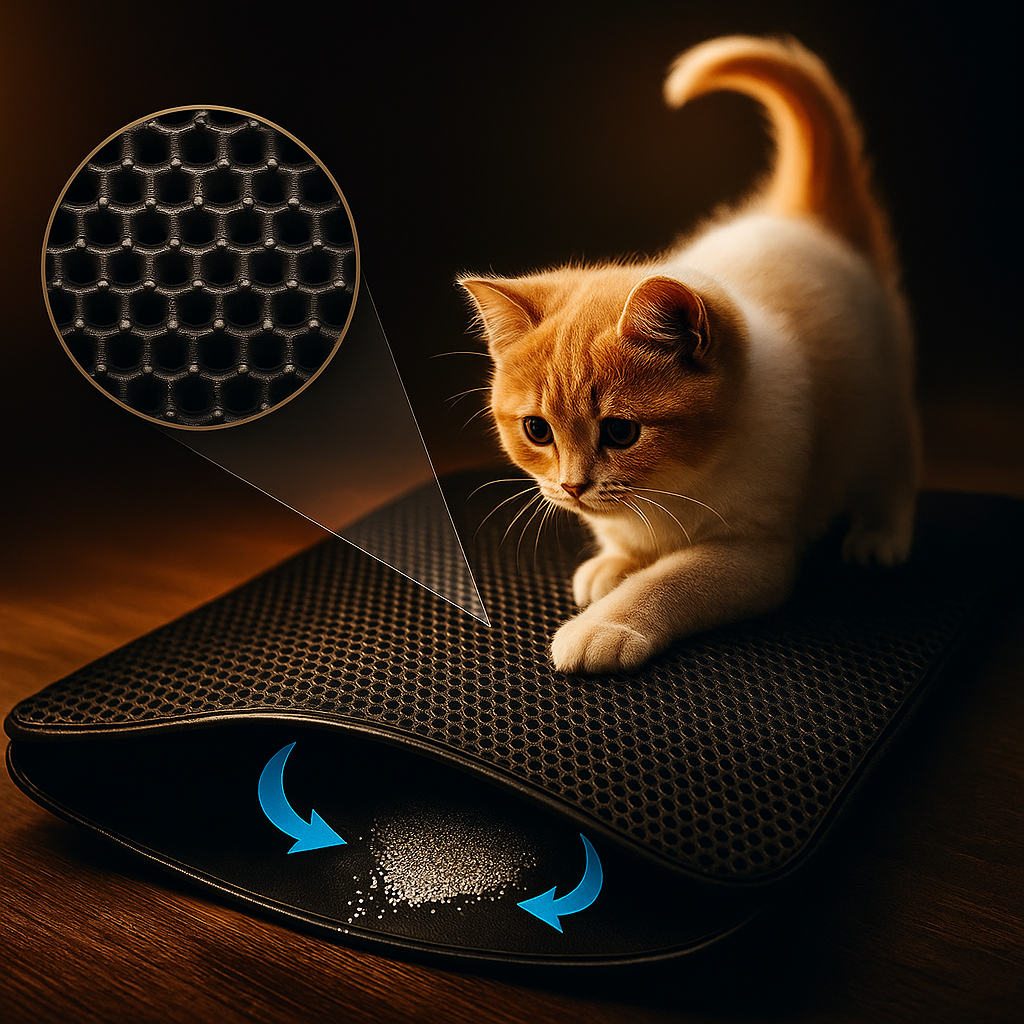 Arena Cero® – Alfombra Anti-Desastre Gatuno