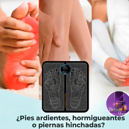 👣 VitaCalm Masajeador De Pies Eléctrico.  Relajación, Circulación y Alivio en Casa 🦶