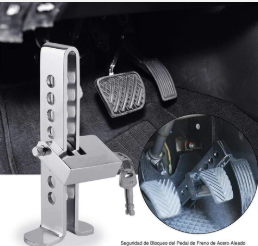 "Traba de Pedal de Alta Seguridad – Duerme Tranquilo, Maneja Seguro"